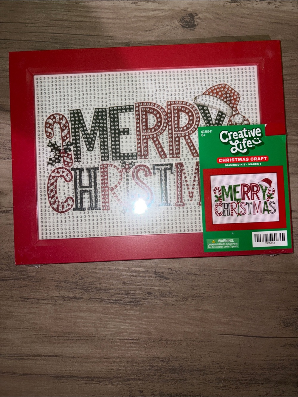 🆕💜 Creative Life Merry Christmas Diamond Painting Art Craft Kit NWT